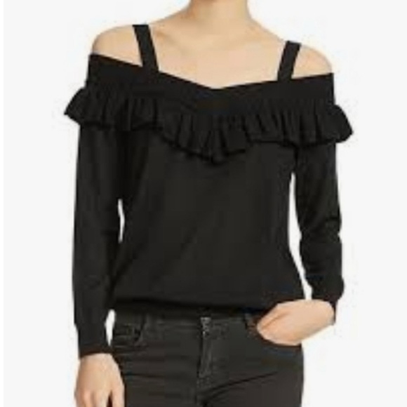 Maje Off the shoulder sweater - Picture 2 of 8